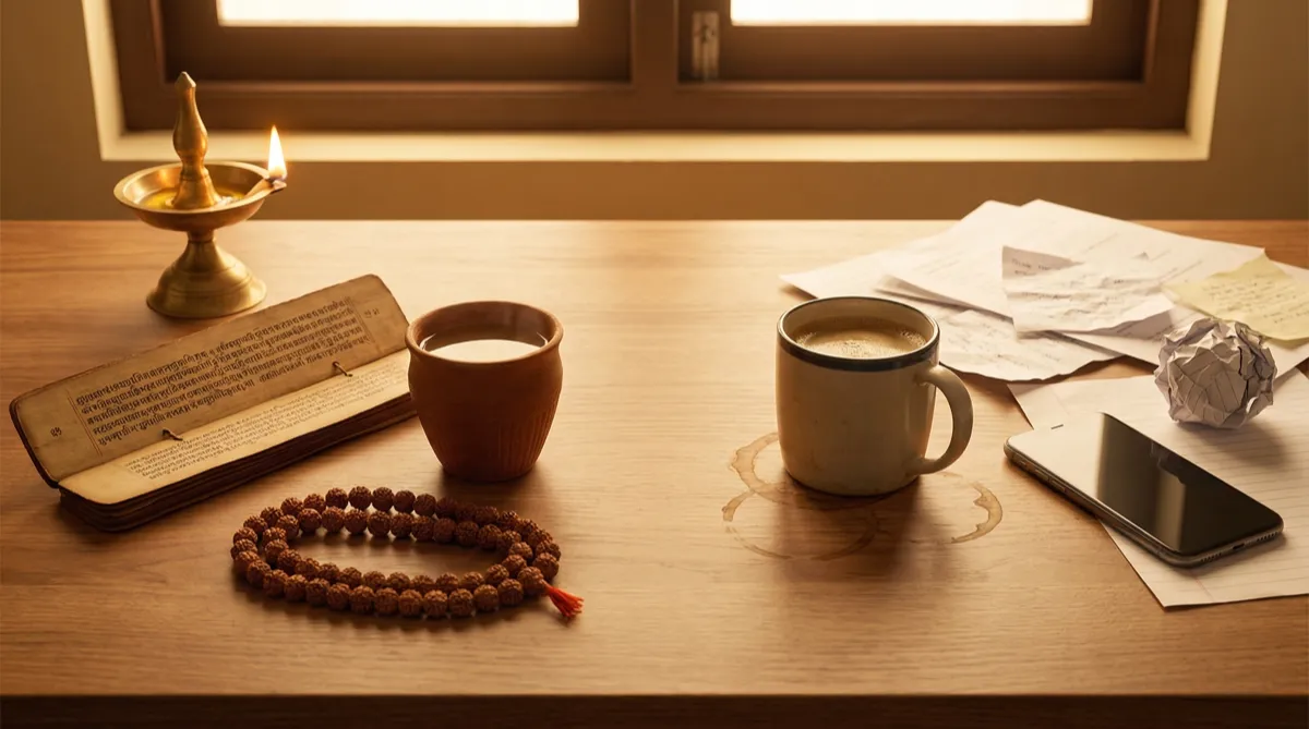 Village life vs city life contrast